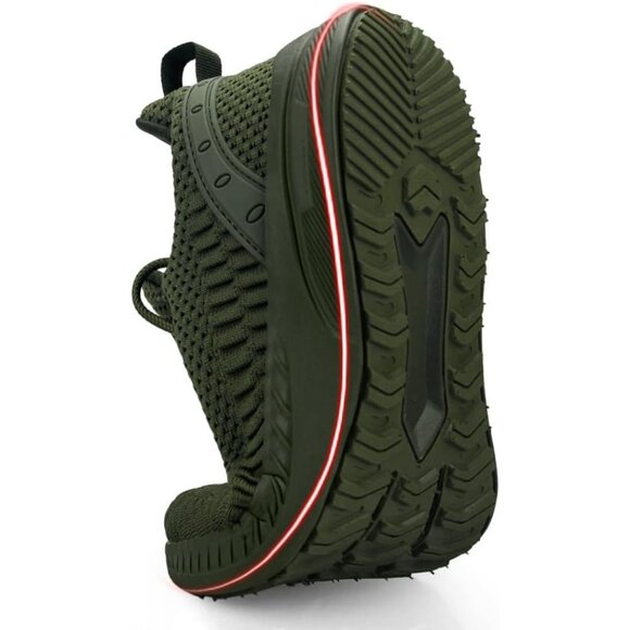 Women's Tennis Running Shoes - Lightweight Walking Sneakers for Travel, Gym - Picture 3 of 6